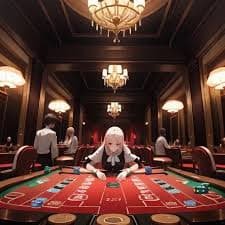 Live-dealer table details on penidabet slot showing dealer name, language, and current stakes